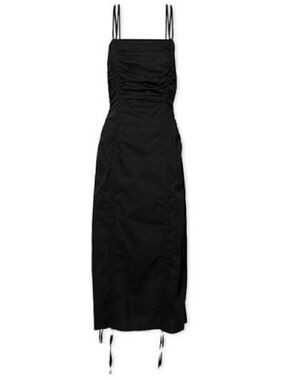 Holzweiler Adela dress black ruched small